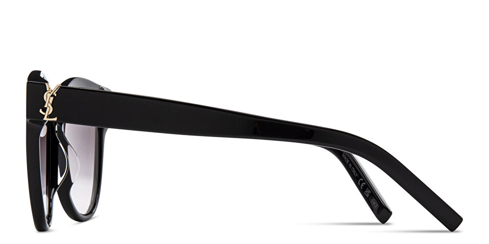 سان لوران نظارة شمسية بإطار كات آي