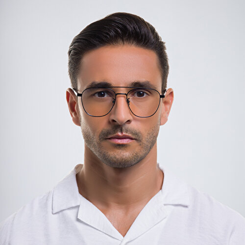 سان لوران نظارات طبية مربعة للجنسين