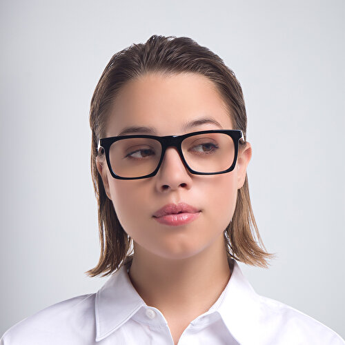 SAINT LAURENT Unisex Rectangle Eyeglasses