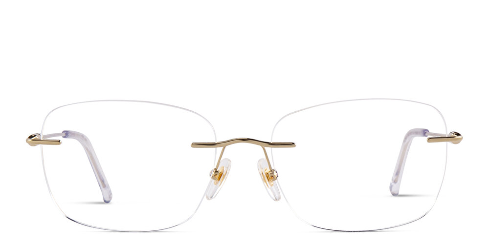 EYE'M FORWARD نظارات طبية مربّعة واسعة بدون إطار