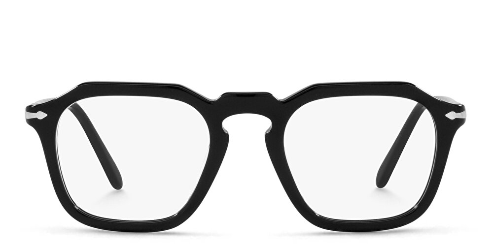 PERSOL Unisex Square Eyeglasses