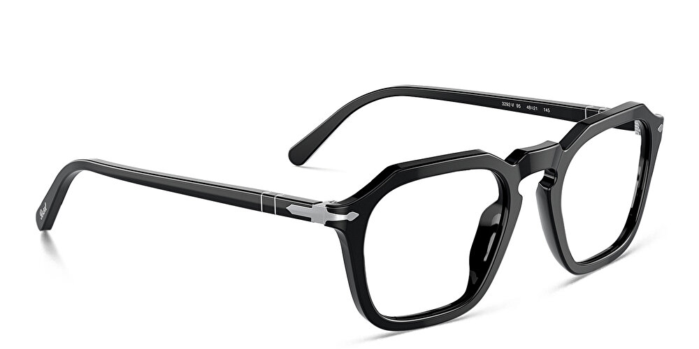 PERSOL Unisex Square Eyeglasses