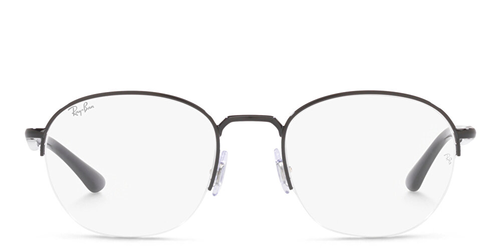Ray-Ban Unisex Half-Rim Square Eyeglasses