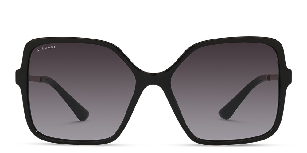 بولغري نظارات شمسية مربّعة كبيرة الحجم
