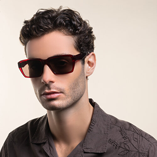 EMPORIO ARMANI Rectangle Sunglasses