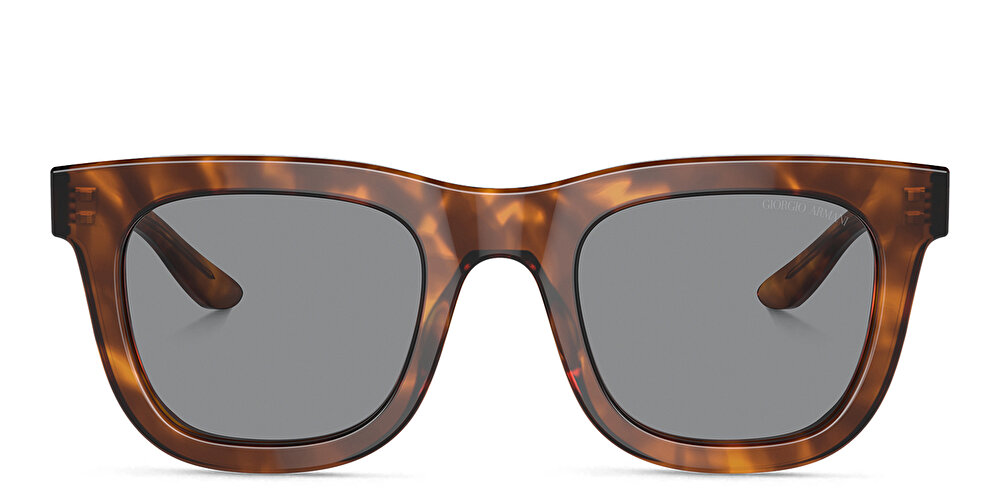 GIORGIO ARMANI Diamond-Shaped Rivets Square Sunglasses