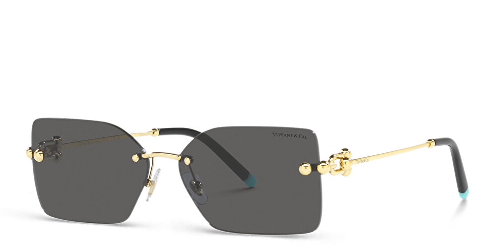TIFFANY Rimless Rectangle Sunglasses