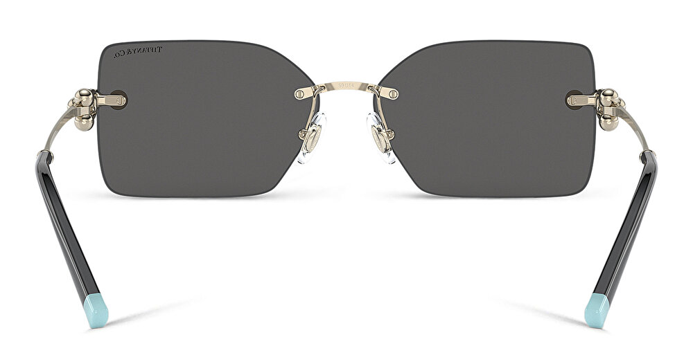 TIFFANY Rimless Rectangle Sunglasses
