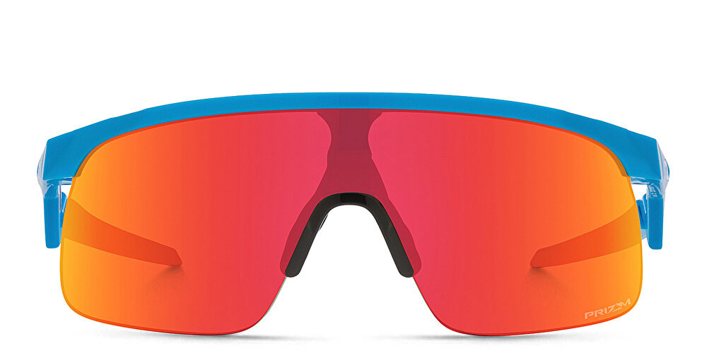 OAKLEY Unisex Half-Rim Wide Rectangle Sunglasses