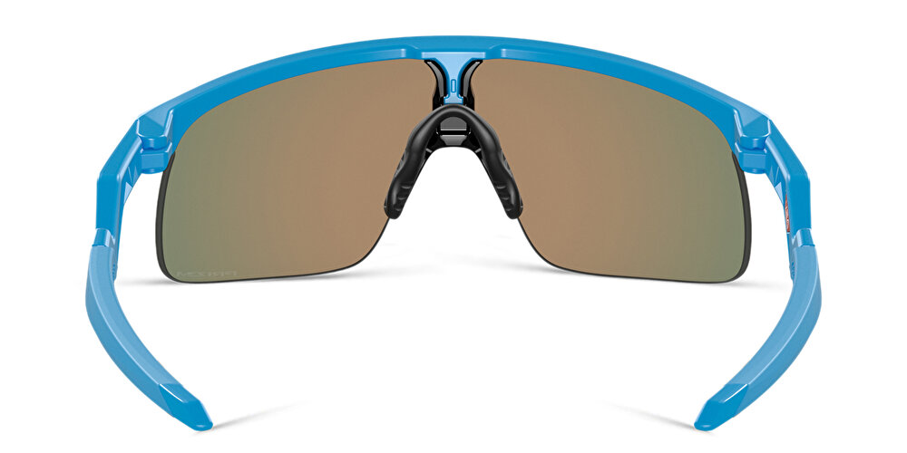 OAKLEY Unisex Half-Rim Wide Rectangle Sunglasses