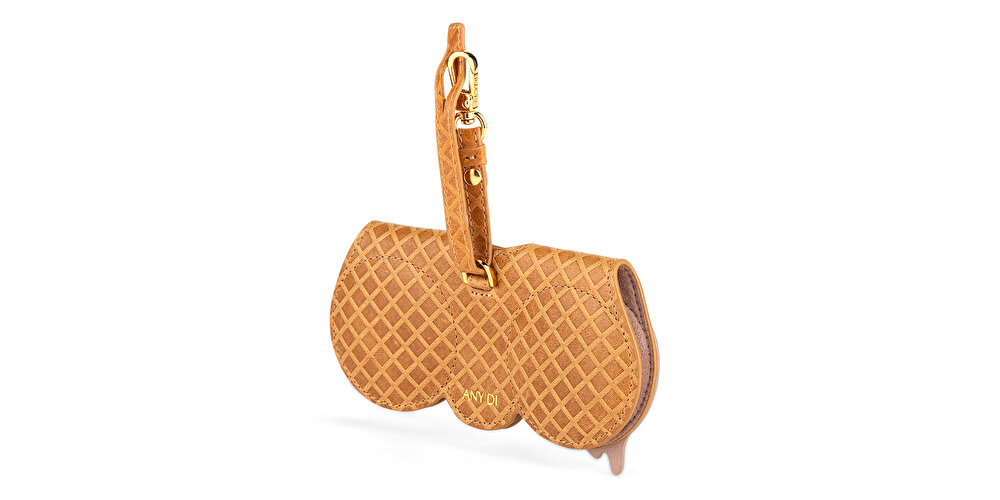 ANY-DI Ice Cream Leather Glasses Case