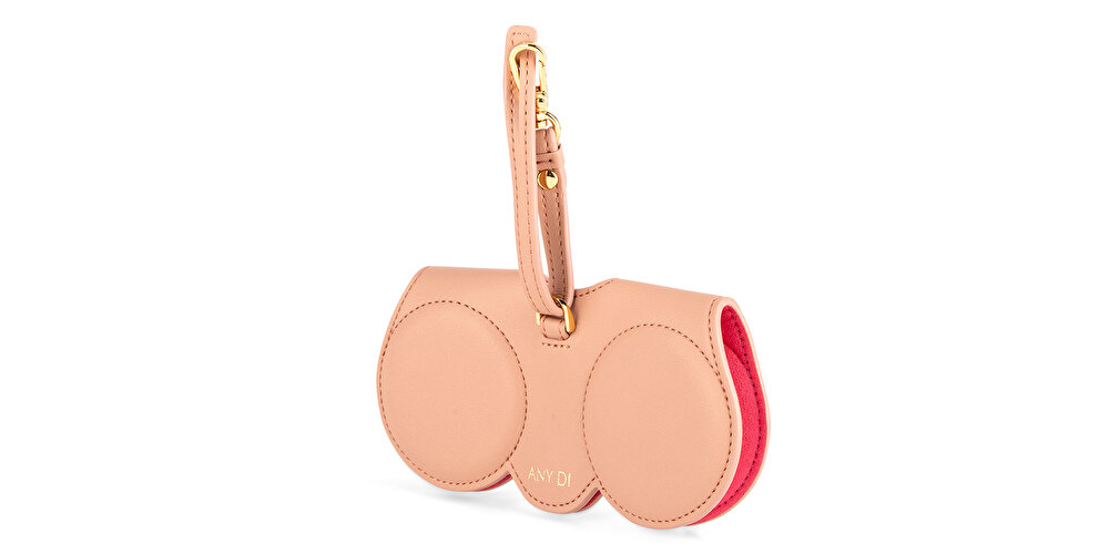 ANY-DI Flamingo Leather Glasses Case