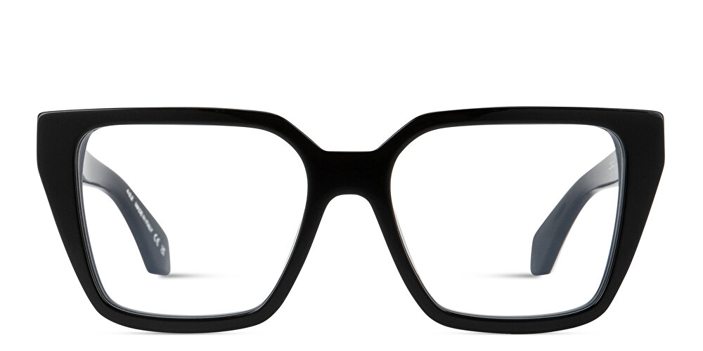 OFF WHITE Logo Unisex Square Eyeglasses