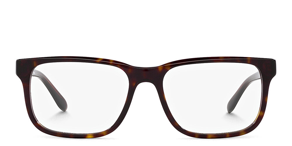 أمبوريو أرماني نظارات طبية مستطيلة واسعة 