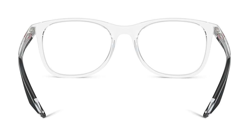 PRADA LINEA ROSSA Wide Square Eyeglasses