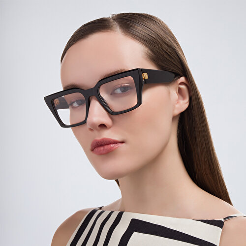 BALMAIN Unisex Square Eyeglasses