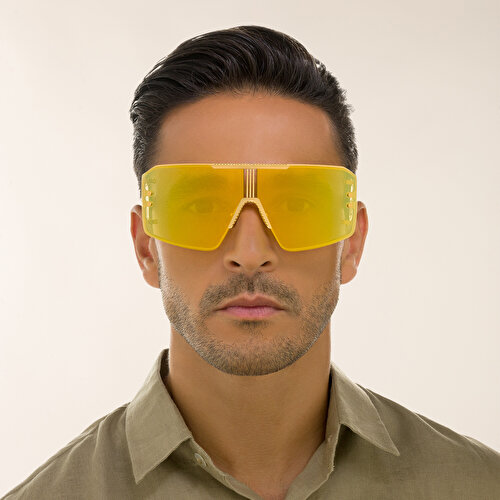 BALMAIN Unisex Wide Irregular Sunglasses