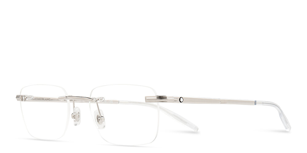 مونت بلانك نظارات طبية مستطيلة بدون إطار
