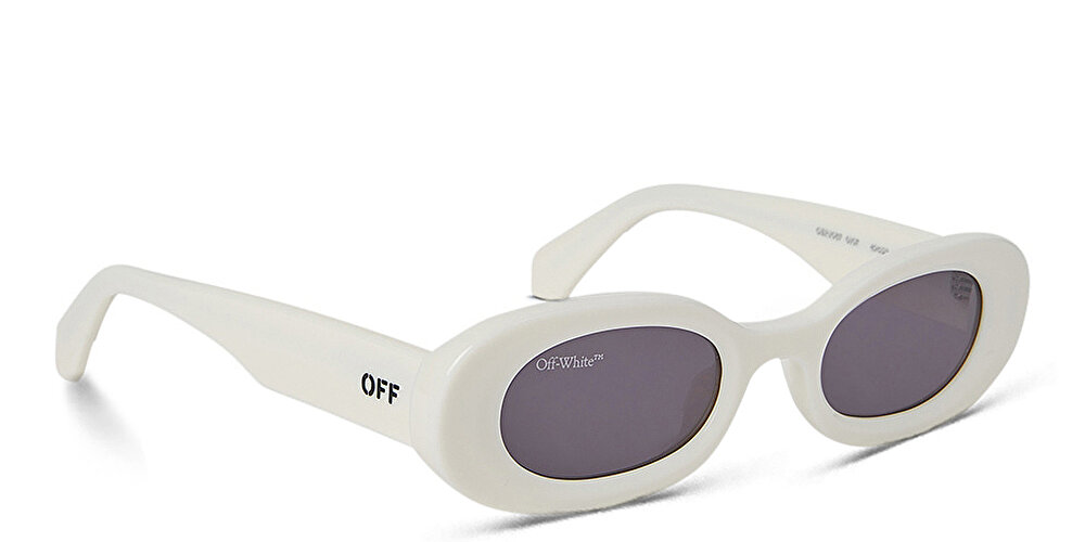 أوف وايت نظارات شمسية بإطار بيضاوي للجنسين