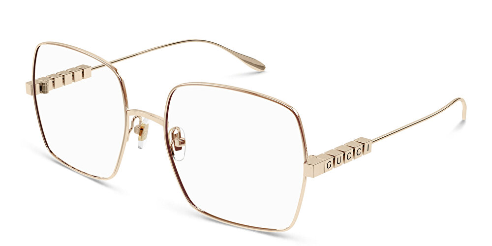 GUCCI Oversized Wide Square Eyeglasses