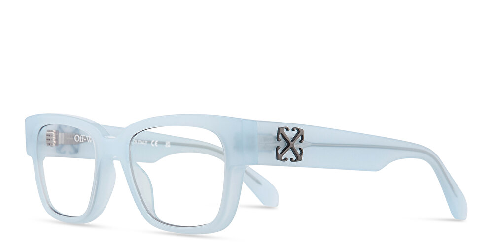 OFF WHITE Arrows Motif Unisex Square Eyeglasses