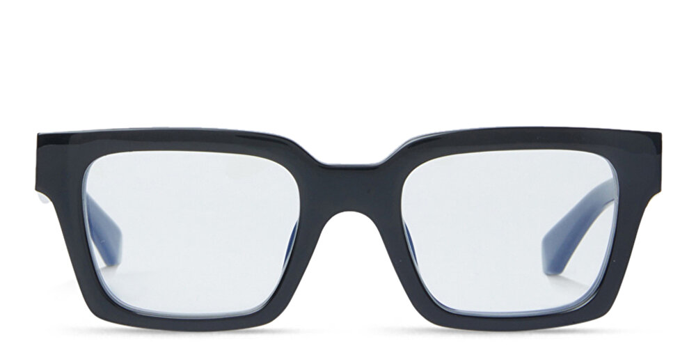 أوف وايت نظارات طبية مربّعة للجنسين بشعار السهم