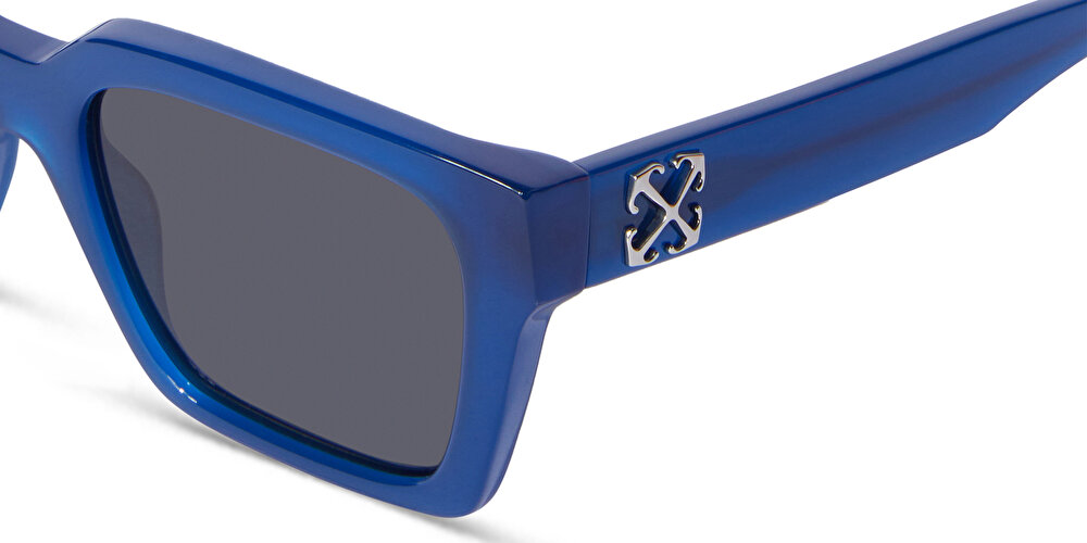 أوف وايت نظارات شمسية برانسون بإطار مستطيل للجنسين