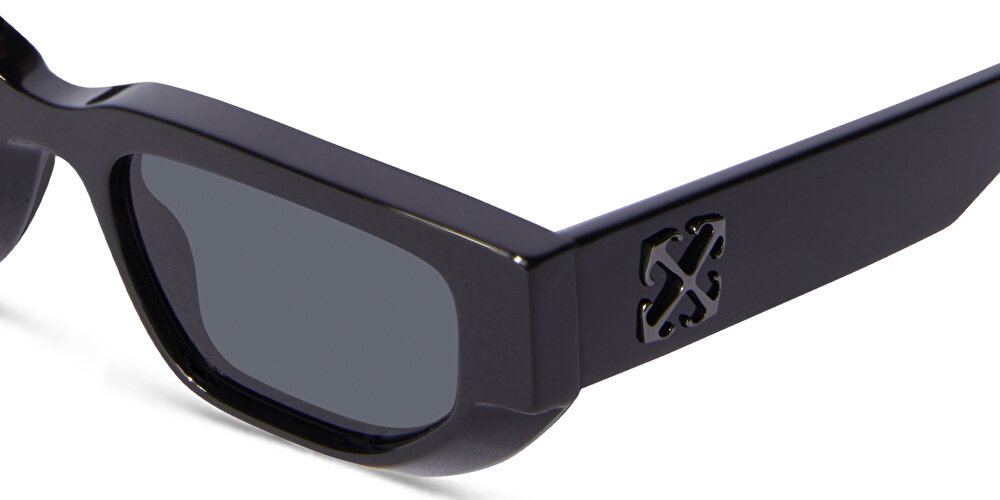أوف وايت نظارات شمسية جريلي بإطار مستطيل للجنسين