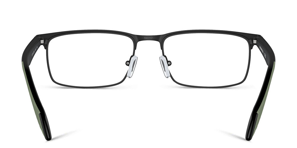 أمبوريو أرماني نظارات طبية مستطيلة واسعة