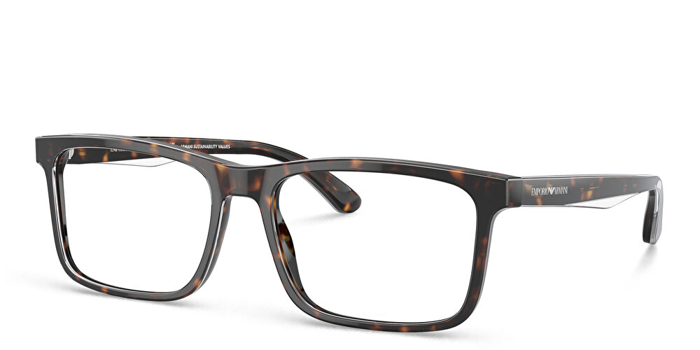 أمبوريو أرماني نظارات طبية مربعة واسعة