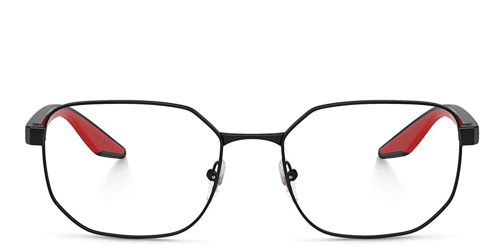 PRADA LINEA ROSSA Wide Irregular Eyeglasses