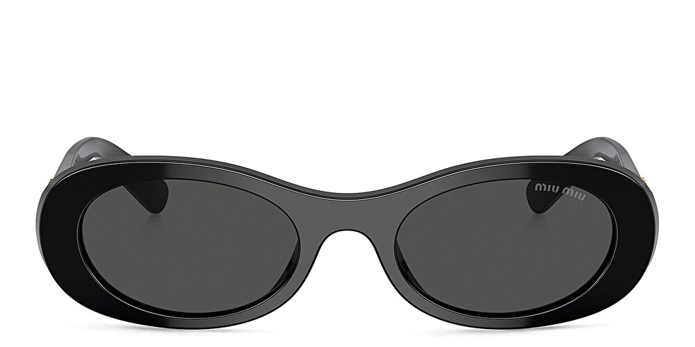 ميو ميو نظارات شمسية بإطار بيضاوي