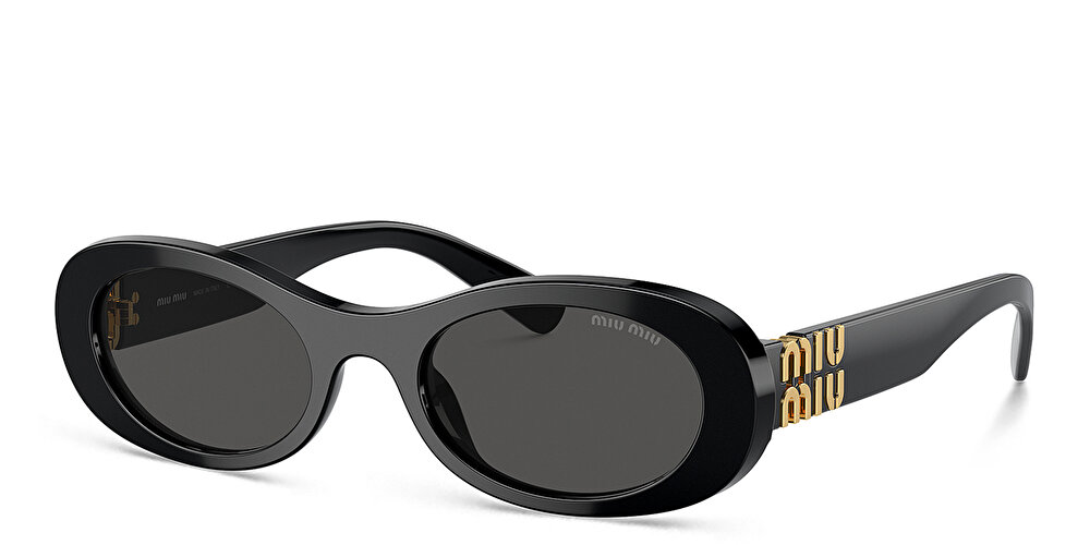 ميو ميو نظارات شمسية بإطار بيضاوي