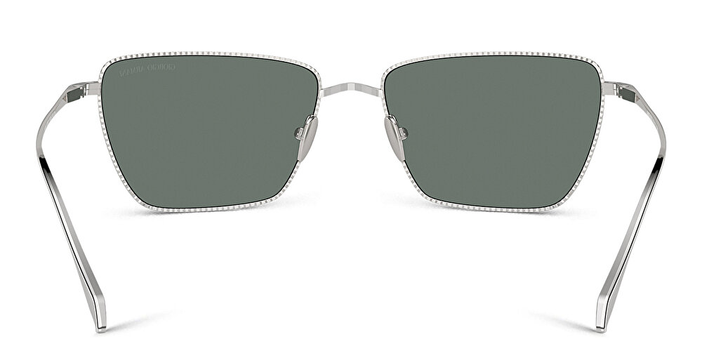 جورجو أرماني نظارات شمسية مستطيلة بشعار العلامة