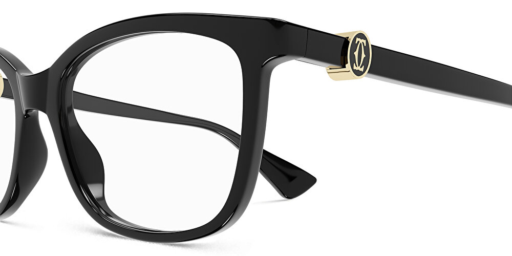Cartier Double 'C'Wide Square Eyeglasses
