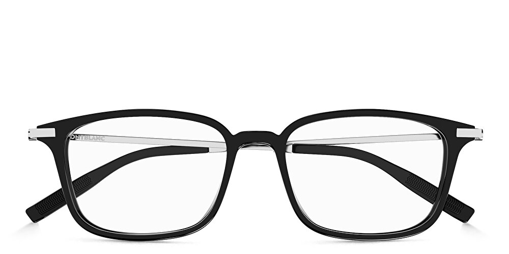 مونت بلانك نظارات طبية مستطيلة بشعار إكليل ثلجي