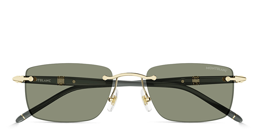 MONTBLANC Meisterstück Rimless Rectangle Sunglasses