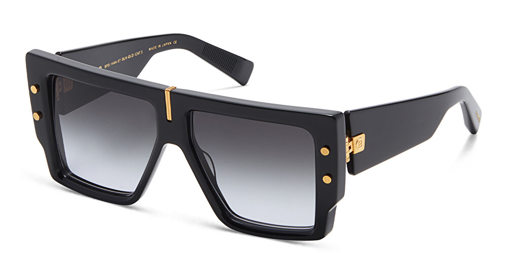 BALMAIN B-Grand Unisex Oversized Square Sunglasses