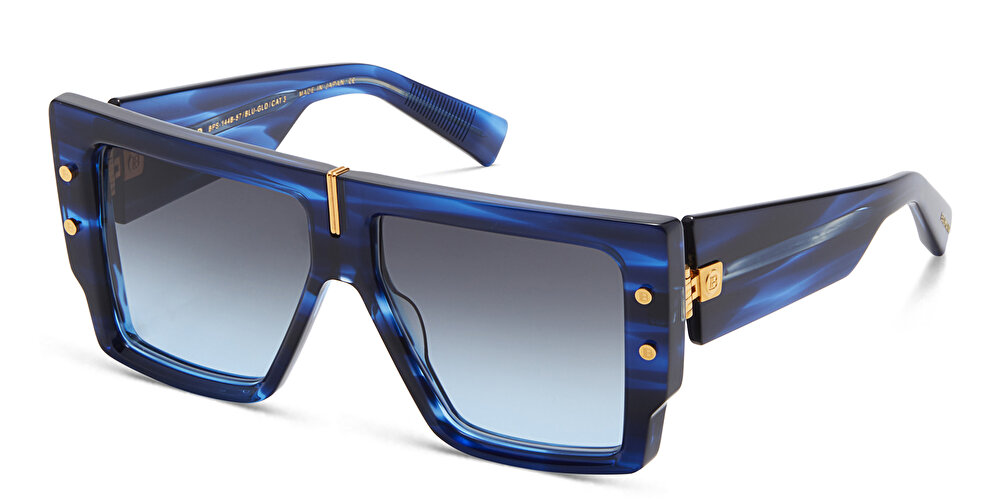 BALMAIN B-Grand Unisex Oversized Square Sunglasses