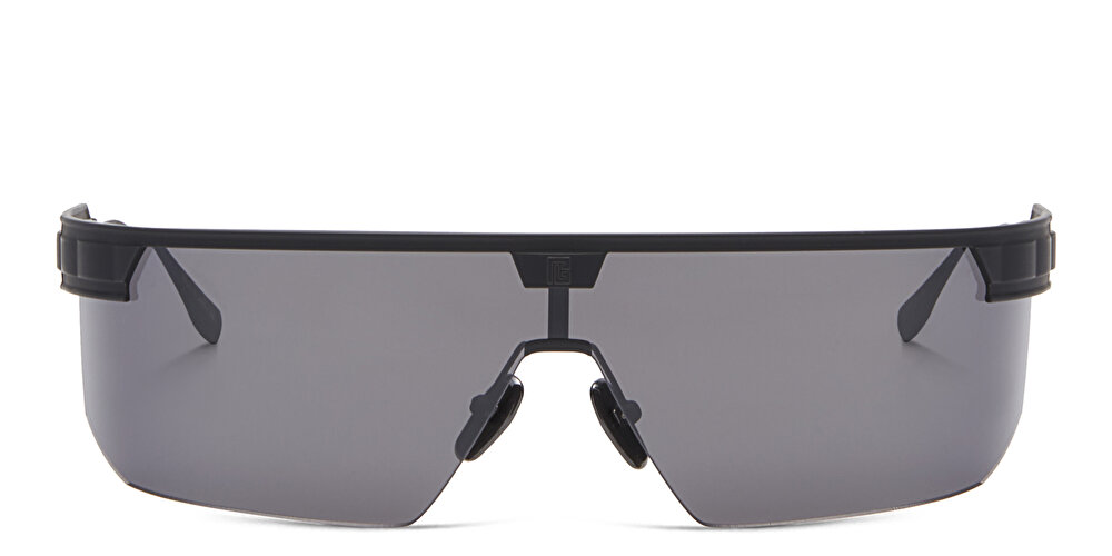 بالمان نظارات شمسية مايجور بإطار نصفي واسع على شكل قناع للجنسين