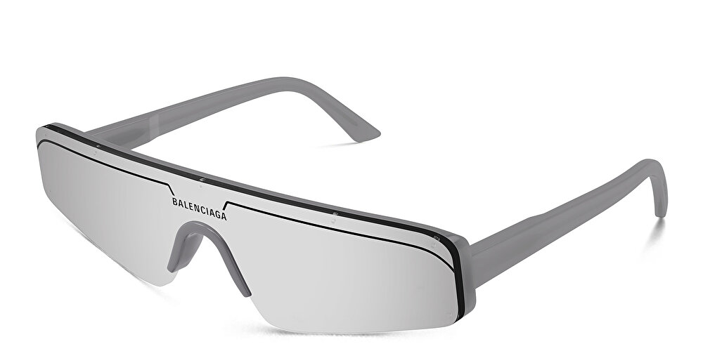 بالينسياغا نظارات شمسية سكي واسعة على شكل قناع بدون إطار للجنسين