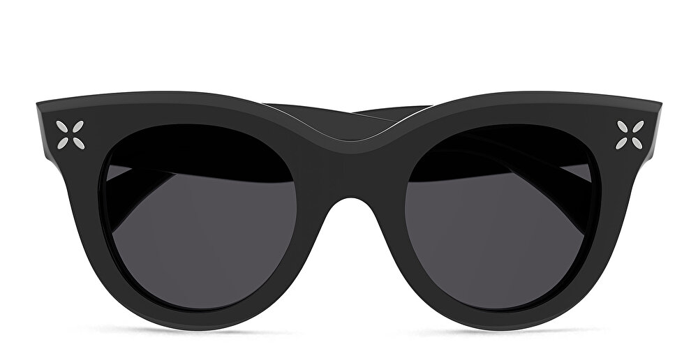 ALAIA Petal-Embellished Cat-Eye Sunglasses