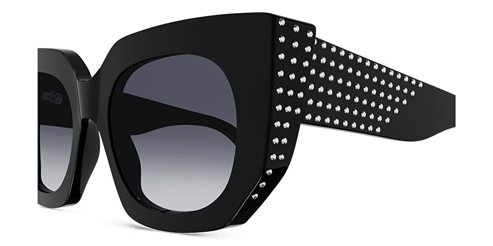 ALAIA Stud-Embellished Square Sunglasses