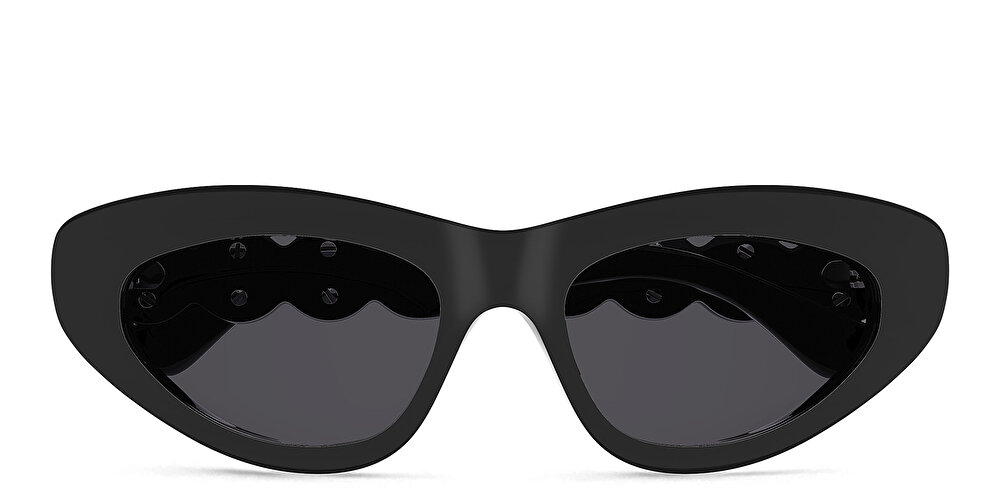 ALAIA Scalloped Cat-Eye Sunglasses