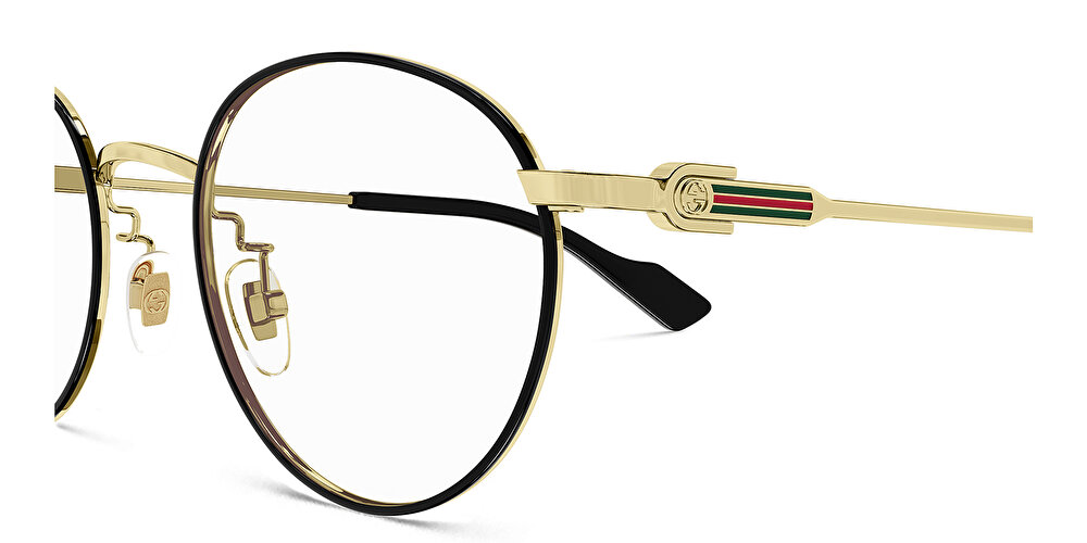 GUCCI Gucci 125th Street Round Eyeglasses