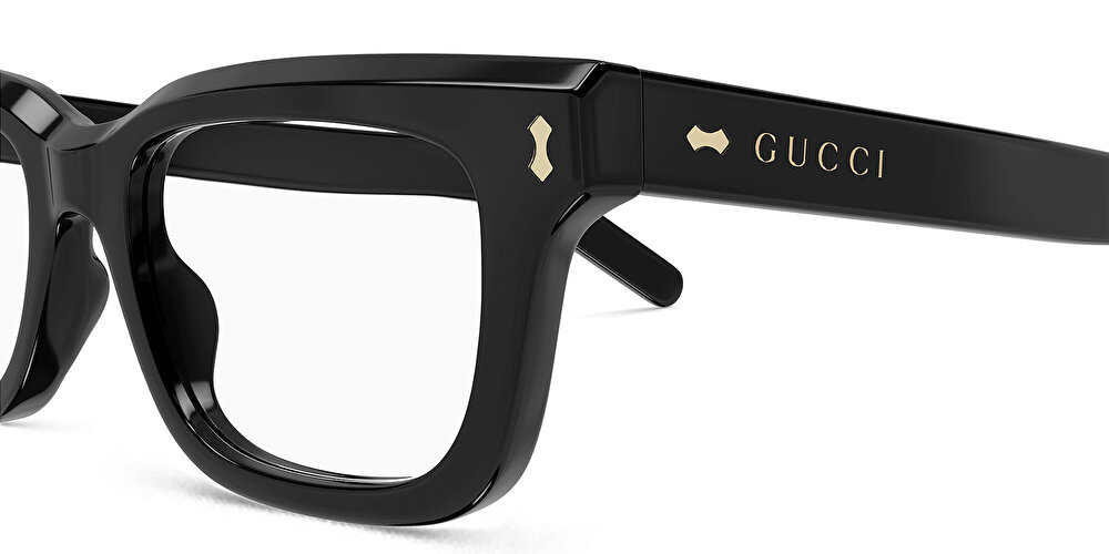 GUCCI Gucci Rivetto Rectangle Eyeglasses