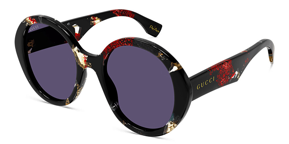 GUCCI GUCCI Re-Ace Collection Oversized Round Sunglasses