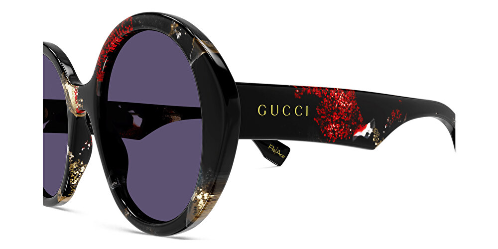 GUCCI Oversized Round Sunglasses