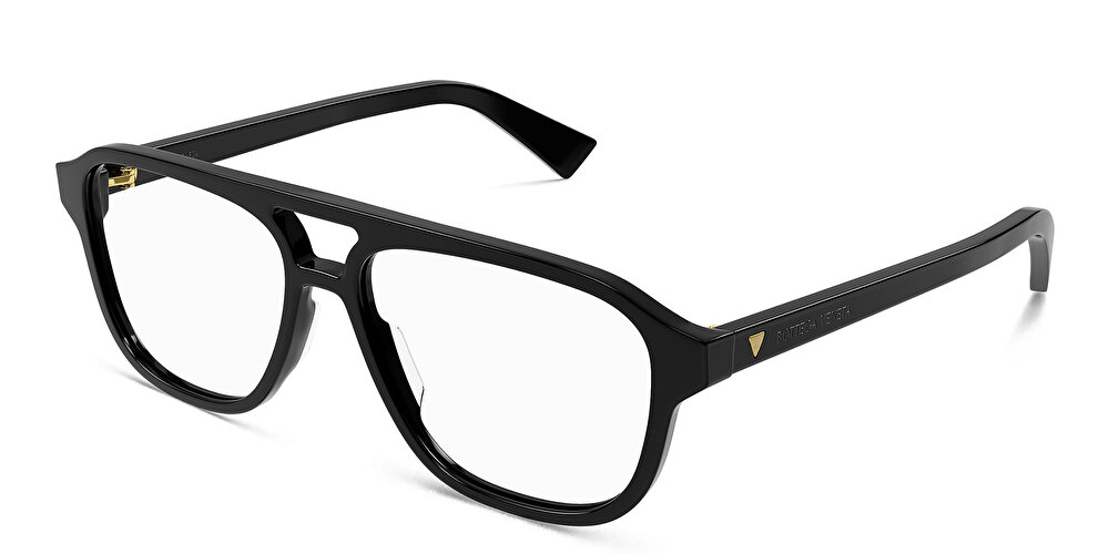 بوتيغا فينيتا نظارات طبية واسعة طراز أفياتور بالشعار المثلّث