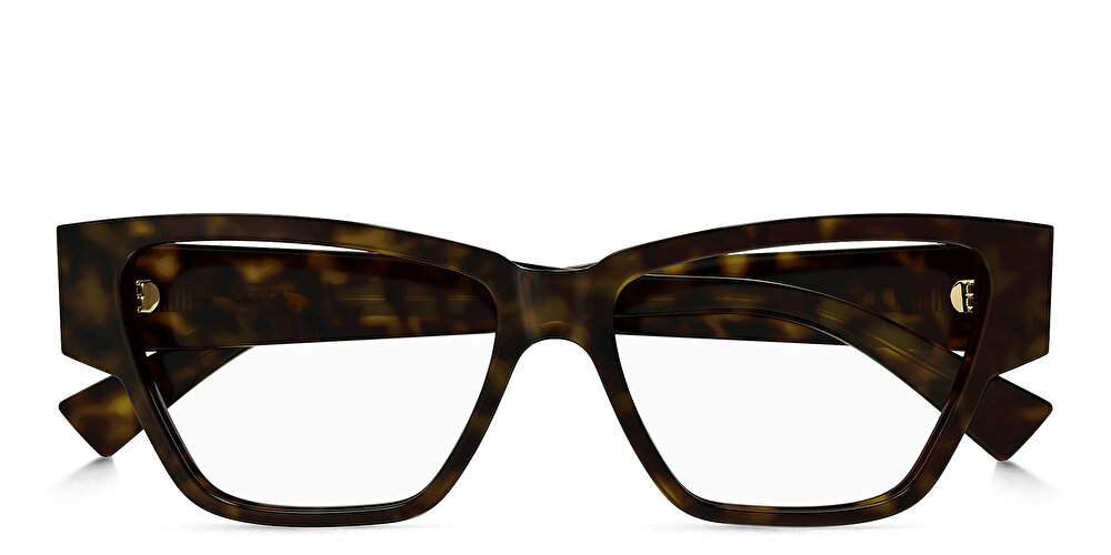 بوتيغا فينيتا نظارات طبية واسعة طراز كات آي بالشعار المثلّث
